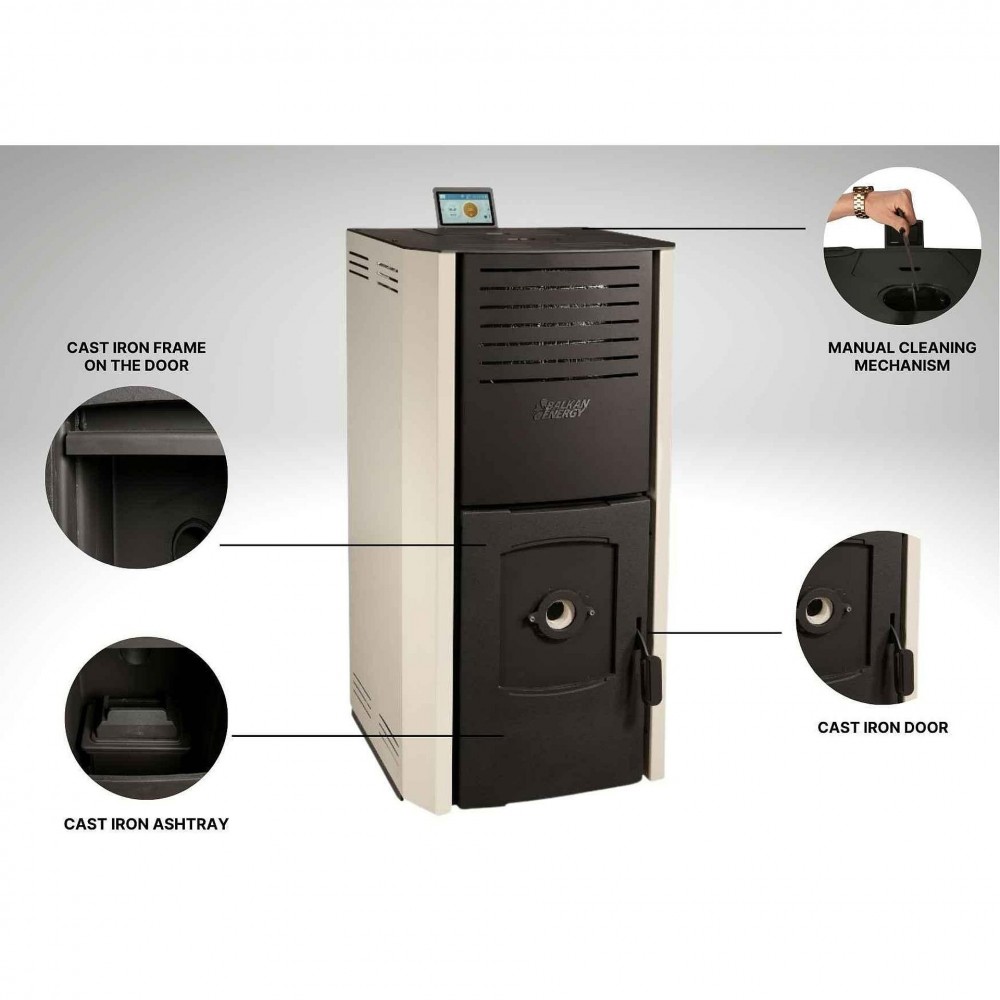 Pellet boiler Balkan Energy Beatrice B, 20kW | Pellet Boilers | Pellet |
