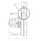 Smoke extractor fan SITGroup LN2 Natalini for pellet stoves Eco Spar, Adler and others, Maximum airflow 285 m³/h | Fans and Blowers | Boiler Parts |