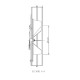 Smoke extractor fan SITGroup LN2 Natalini for pellet stoves Eco Spar, Adler and others, Maximum airflow 285 m³/h | Fans and Blowers | Boiler Parts |