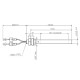 Heating element for pellet stoves Girolami, total length 120mm, 235W | Igniters / Resistors | Pellet Stove Parts |
