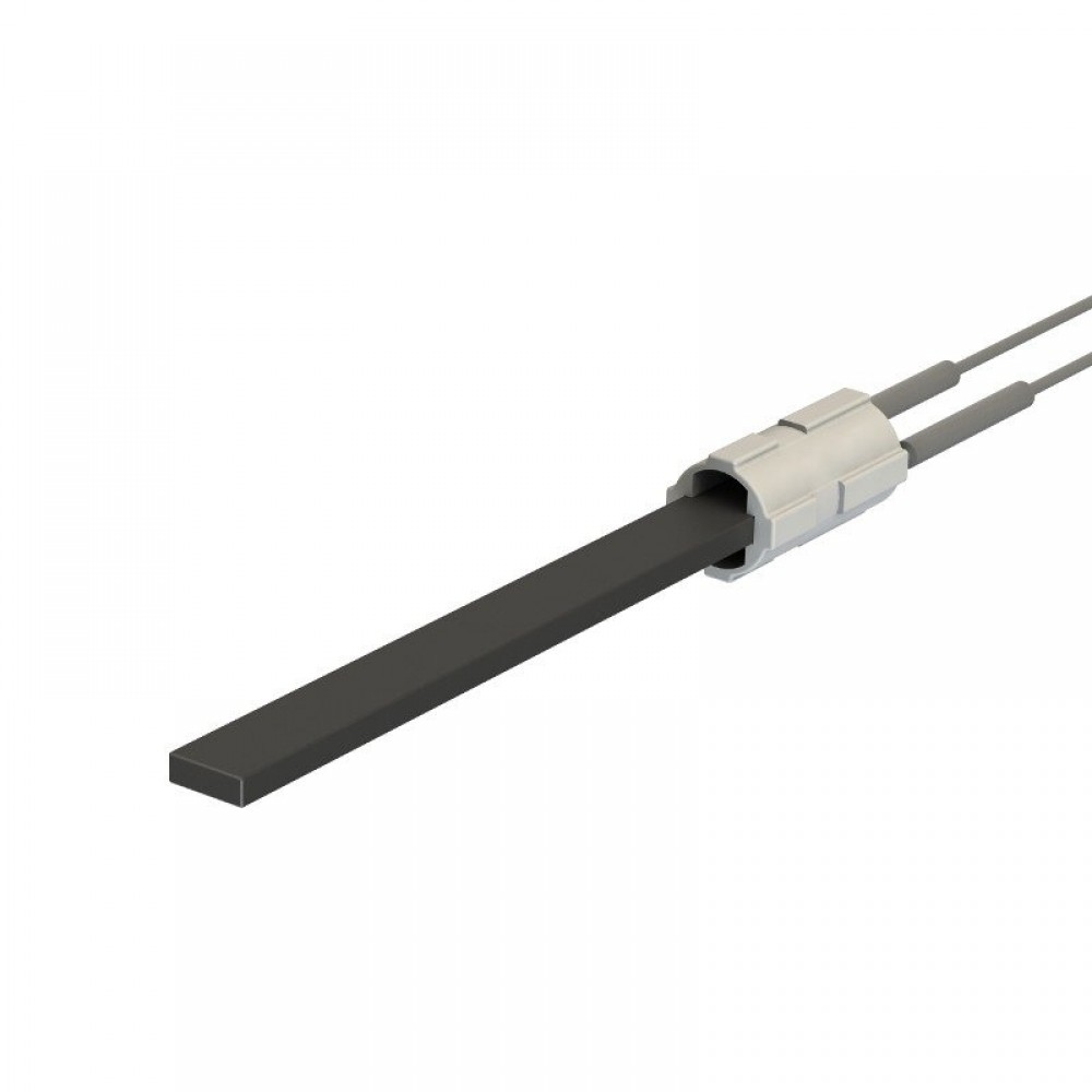 Low-voltage heating element for pellet stoves, total length 122mm, 120W to 24V | Igniters / Resistors | Pellet Stove Parts |