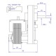 Gear motor Mellor FB1222, 1.5RPM for pellet stove Caminetti Montegrappa, Clam, MCZ and others | Gear Motors | Pellet Stove Parts |