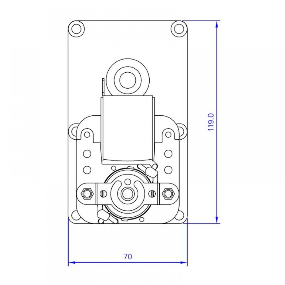 Gear motor Mellor FB1324, 2RPM for pellet stove Caminetti Montegrappa, Edilkamin and others | Gear Motors | Pellet Stove Parts |