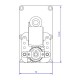 Gear motor Mellor FB1324, 2RPM for pellet stove Caminetti Montegrappa, Edilkamin and others | Gear Motors | Pellet Stove Parts |