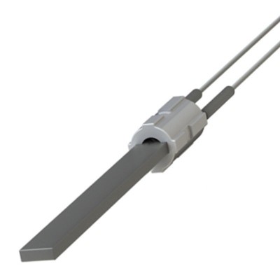 Igniter / Heating element with black quartz crystal for pellet stoves Eco Spar, BURNiT, Palazzetti, Ravelli, MCZ and others, total length 122mm, 300W - Igniters / Resistors for Pellet Stoves