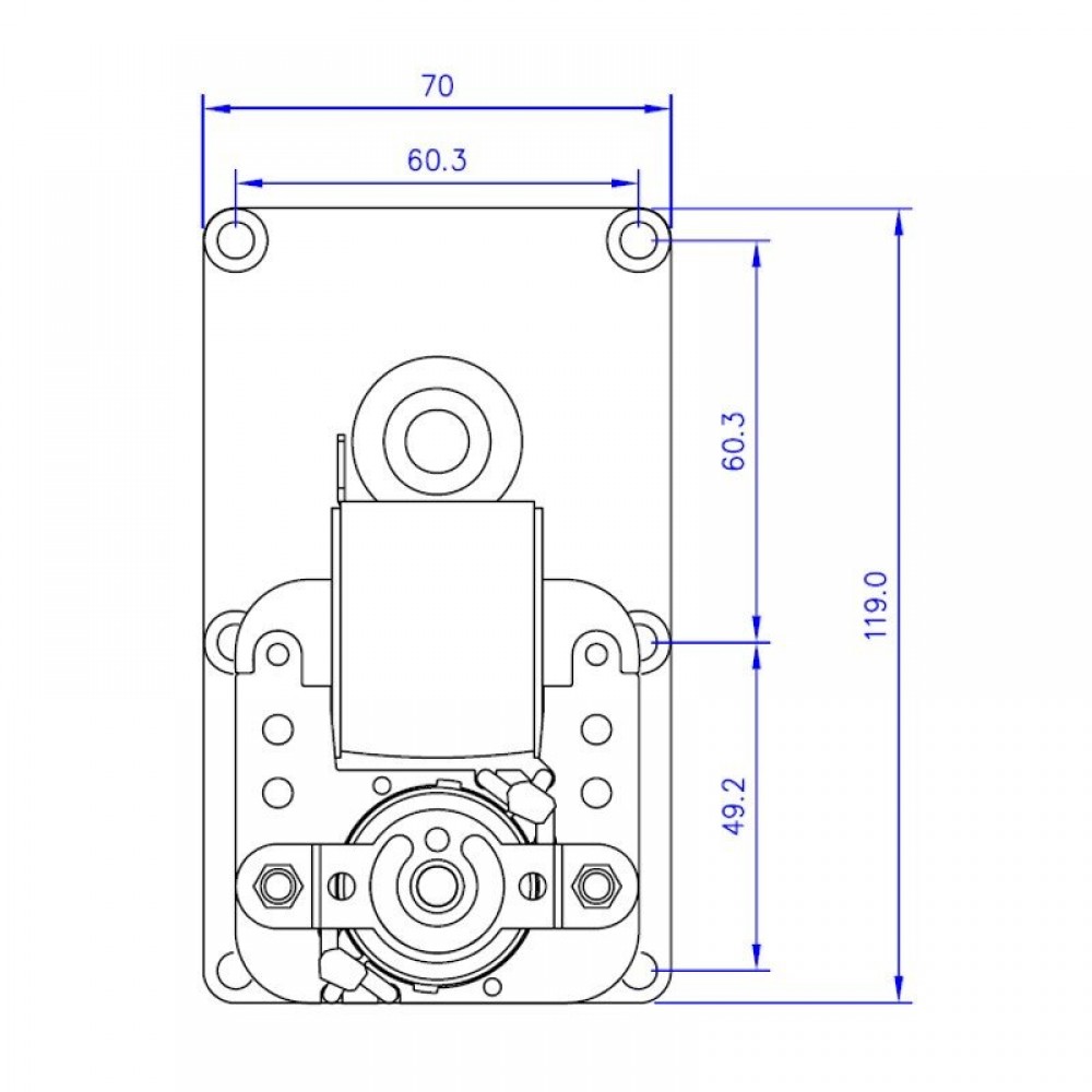Gear motor Mellor FB1167, 3RPM for pellet stove Clam, Ecoteck, Moretti Design, Ravelli and others | Gear Motors | Pellet Stove Parts |