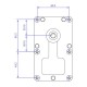 Gear motor Mellor FB1183, 3RPM for pellet stove Clam and others | Gear Motors | Pellet Stove Parts |