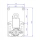 Gear motor Mellor FB1137, 4.75RPM for pellet stove Arce, Ecoteck, Emaflam, La Nordica, Ravelli and others | Gear Motors | Pellet Stove Parts |