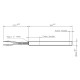 Heating element for pellet stoves Prisma, LTL, Thermorossi and others, total length 188mm, 250W | Igniters / Resistors | Pellet Stove Parts |