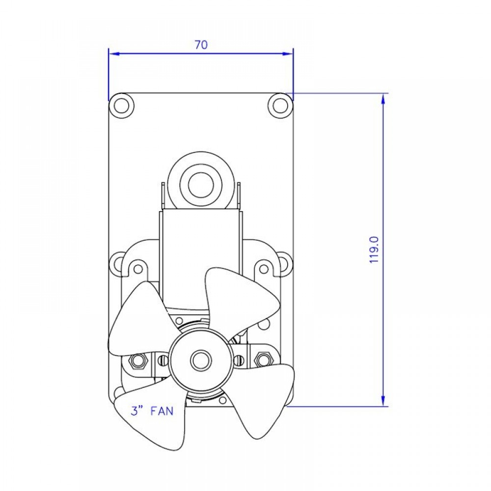 Gear motor Mellor FB1146, 5.3RPM for pellet stove Ecoteck, Lincar, Moretti Design, Ravelli, Thermorossi, Ungaro and others | Gear Motors | Pellet Stove Parts |
