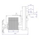 Gear motor Mellor FB1146, 5.3RPM for pellet stove Ecoteck, Lincar, Moretti Design, Ravelli, Thermorossi, Ungaro and others | Gear Motors | Pellet Stove Parts |