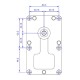 Gear motor Mellor FB1304, 8RPM | Gear Motors | Pellet Stove Parts |