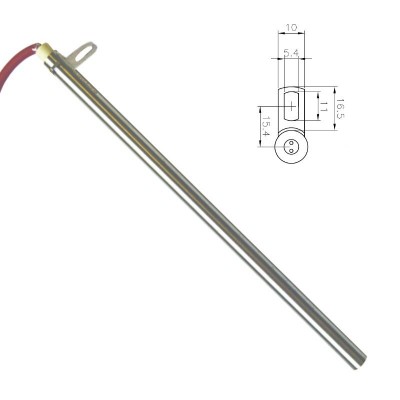 Heating element for pellet stoves Edilkamin and others, total length 280mm, 470W - Igniters / Resistors