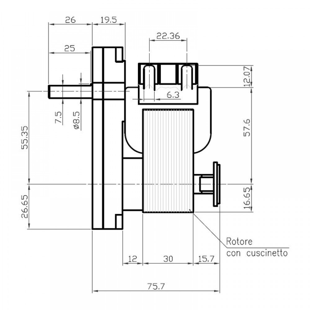 Gear motor Kenta K9115062, 2RPM | Gear Motors Gear motor Kenta K9115062, 2RPM | Gear Motors | Pellet Stove Parts |