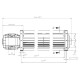 Tangential fan EBM for pellet stoves La Nordica and others with Ø45 mm, Flow 106 m³/h | Fans and Blowers | Pellet Stove Parts |