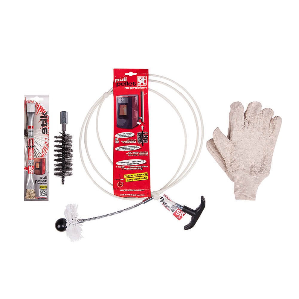 Pellet stove and flue pipe cleaning set Pulipellet Professional | Accessories | Plumbing |