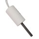 Low-voltage heating element for pellet stoves,  total length 66mm, 90 - 100W to 24 Volt AC | Igniters / Resistors | Pellet Stove Parts |