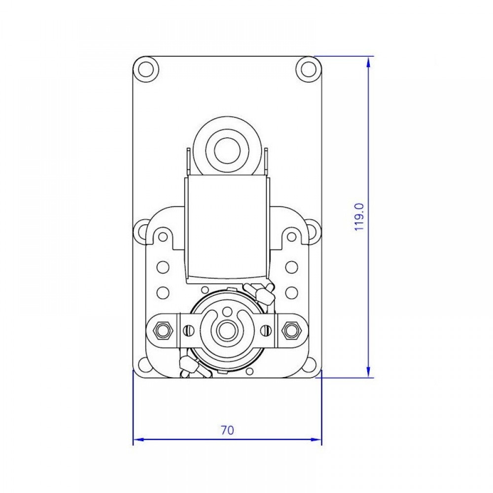 Gear motor Mellor FB1330, 1RPM for pellet stove Anselmo Cola, Enviro, Kalor, MCZ, Palazzetti, Royal, Thermorossi  and others | Gear Motors | Pellet Stove Parts |