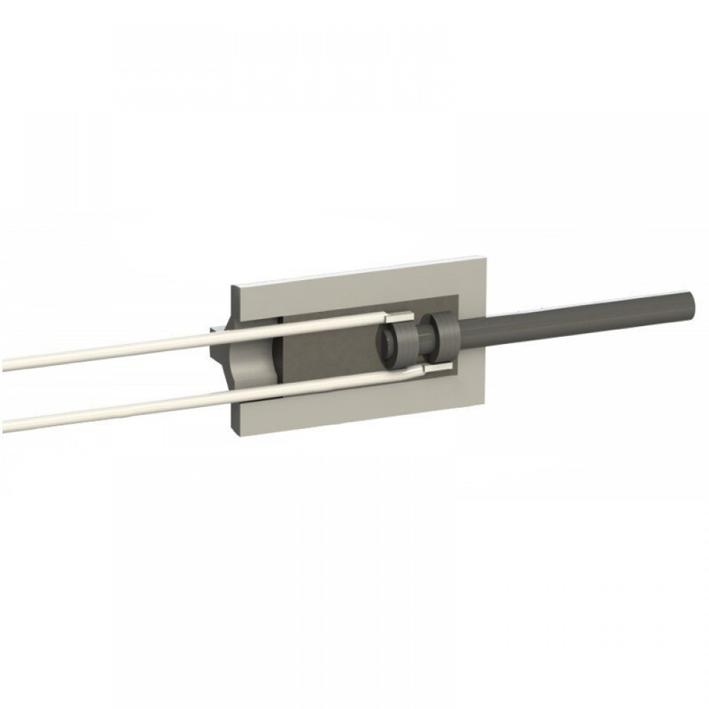 Low-voltage heating element for pellet stoves, total length 65mm, 95W to 24V | Igniters / Resistors | Pellet Stove Parts |