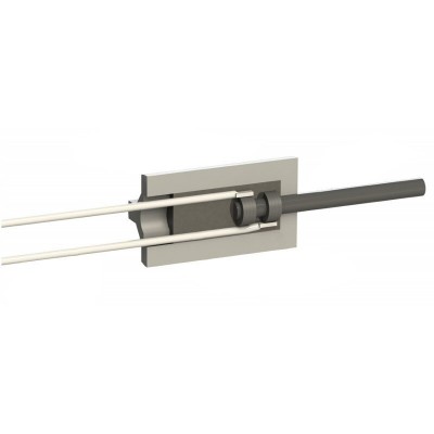 Low-voltage Igniter / Heating element for pellet stoves Eco Spar, BURNiT, total length 65mm, 95W to 24V - Igniters / Resistors for Pellet Stoves