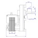 Gear motor Mellor FB1192, 1.26RPM | Gear Motors | Pellet Stove Parts |