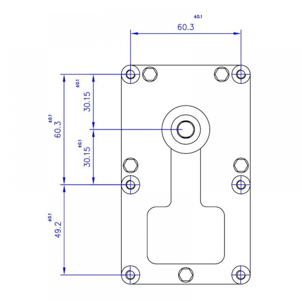 Gear motor Mellor FB1192, 1.26RPM | Gear Motors | Pellet Stove Parts |