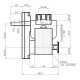Gear motor Kenta K9117156, 5RPM | Gear Motors Gear motor Kenta K9117156, 5RPM | Gear Motors | Pellet Stove Parts |
