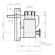 Gear motor Kenta K9117250, 8.5RPM | Gear Motors Gear motor Kenta K9117250, 8.5RPM | Gear Motors | Pellet Stove Parts |