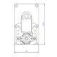 Gear motor Mellor FB1183, 2RPM | Gear Motors | Pellet Stove Parts |