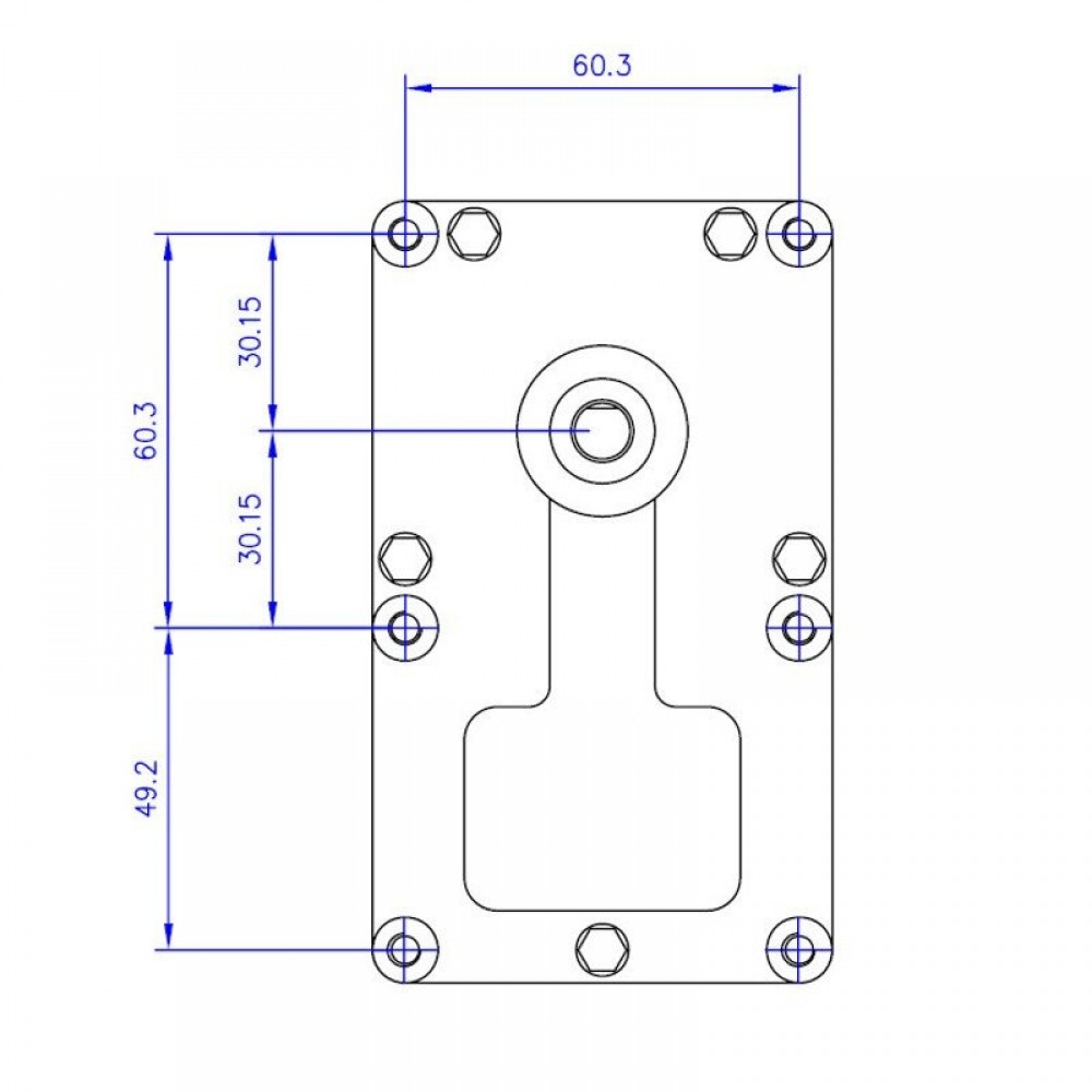 Gear motor Mellor FB1183, 2RPM | Gear Motors | Pellet Stove Parts |