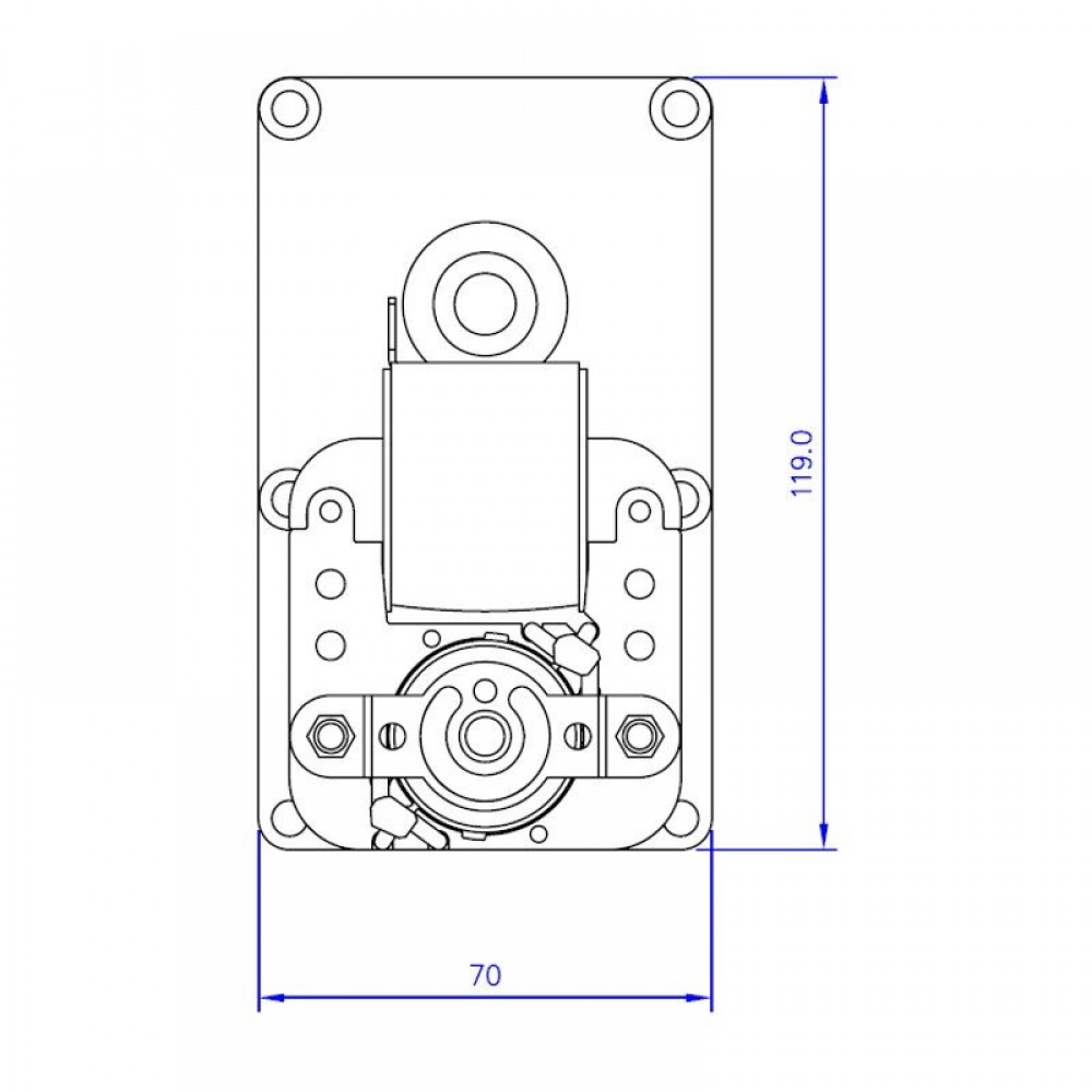 Gear motor Mellor FB1218 for pellet stove Arce, Clementi, Enviro, Vescovi, Pasqualicchio, 3RPM | Gear Motors | Pellet Stove Parts |