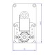Gear motor Mellor FB1218 for pellet stove Arce, Clementi, Enviro, Vescovi, Pasqualicchio, 3RPM | Gear Motors | Pellet Stove Parts |