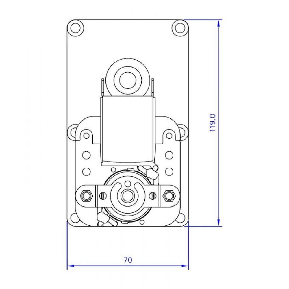 Gear motor Mellor FB1271, 4RPM for pellet stove Caminetti Montegrappa and others | Gear Motors | Pellet Stove Parts |
