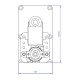 Gear motor Mellor FB1271, 4RPM for pellet stove Caminetti Montegrappa and others | Gear Motors | Pellet Stove Parts |