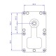 Gear motor Mellor FB1255, 4RPM for pellet stove Eco Spar and others | Gear Motors | Pellet Stove Parts |