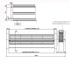 Tangential fan for pellet stoves with Ø80 mm, Flow 251-302 m³/h | Fans and Blowers | Pellet Stove Parts |