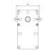 Hollow-shaft Gear motor Mellor KB1004, 5RPM for pellet stove Karmek One, Eurostek and others | Gear Motors | Pellet Stove Parts |