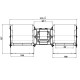 Centrifugal fan Fergas for pellet stoves Ecoforest, Ecoteck, Edilkamin, Italiana Camini, Prisma, Ravelli, Sicalor and others , flow 440 m³/h | Fans and Blowers | Pellet Stove Parts |