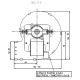 Centrifugal fan Fergas for pellet stoves Eva Calor, Prisma, Sicalor, Ecoforest and others, flow 420 m³/h | Fans and Blowers | Pellet Stove Parts |