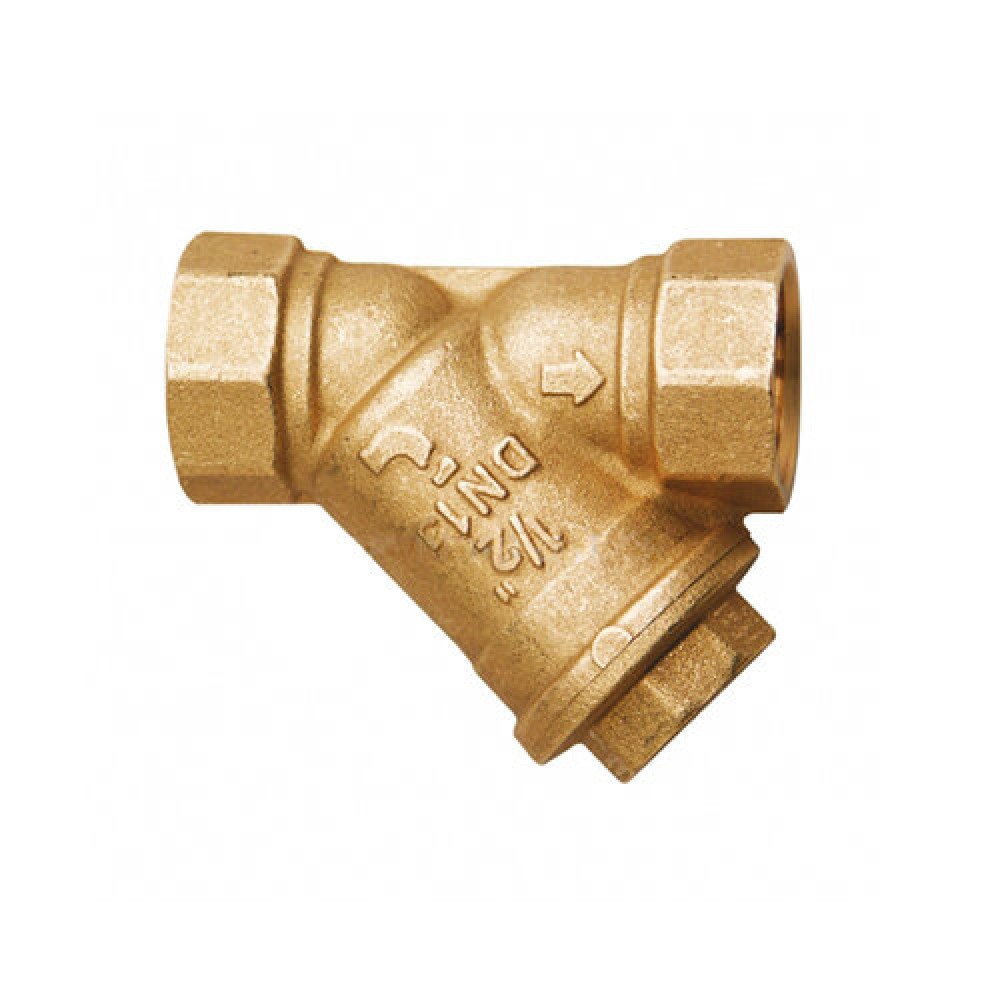 Brass Y Strainer, Size 1" | Safety Devices | Central Heating |