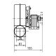 Smoke extractor EBM for pellet stoves Palladio, Maximum airflow 170 m³/h | Fans and Blowers | Pellet Stove Parts |