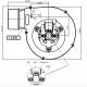 Smoke extractor Fergas, Maximum airflow 117 m³/h | Fans and Blowers | Pellet Stove Parts |