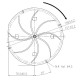 Smoke extractor Fandisfor pellet stoves Edilkamin, Italiana Camini, Palazzetti, Puros and others, airflow 140/170 m³/h | Fans and Blowers | Pellet Stove Parts |
