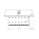 Stainless steel burn pot for pellet stove Ecoteck, Ravelli and others | Burn Pots | Pellet Stove Parts |