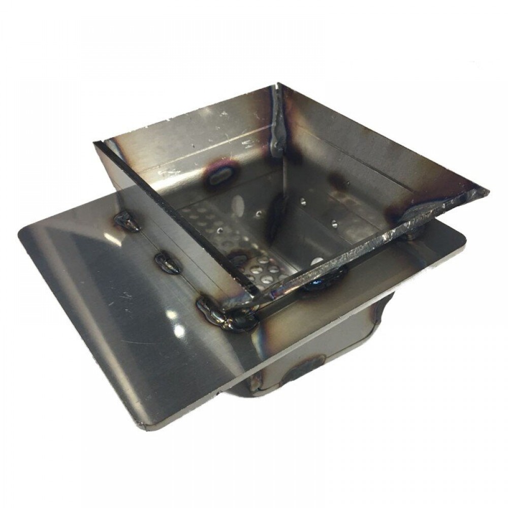 Stainless steel burn pot for pellet stove Ecoteck, Ravelli and others | Burn Pots | Pellet Stove Parts |