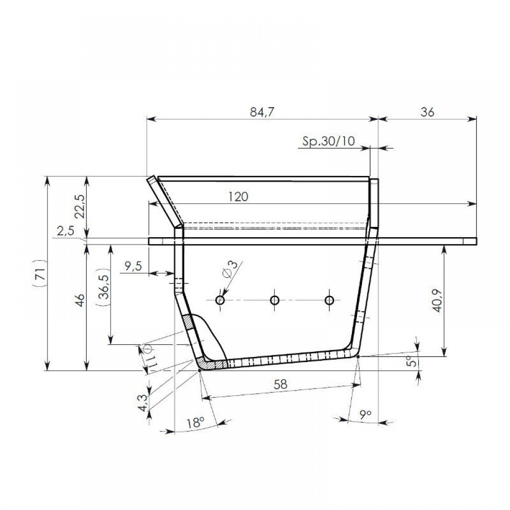 Stainless steel burn pot for pellet stove Ecoteck, Ravelli and others | Burn Pots | Pellet Stove Parts |