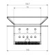 Stainless steel burn pot for pellet stove Ecoteck, Ravelli and others | Burn Pots | Pellet Stove Parts |