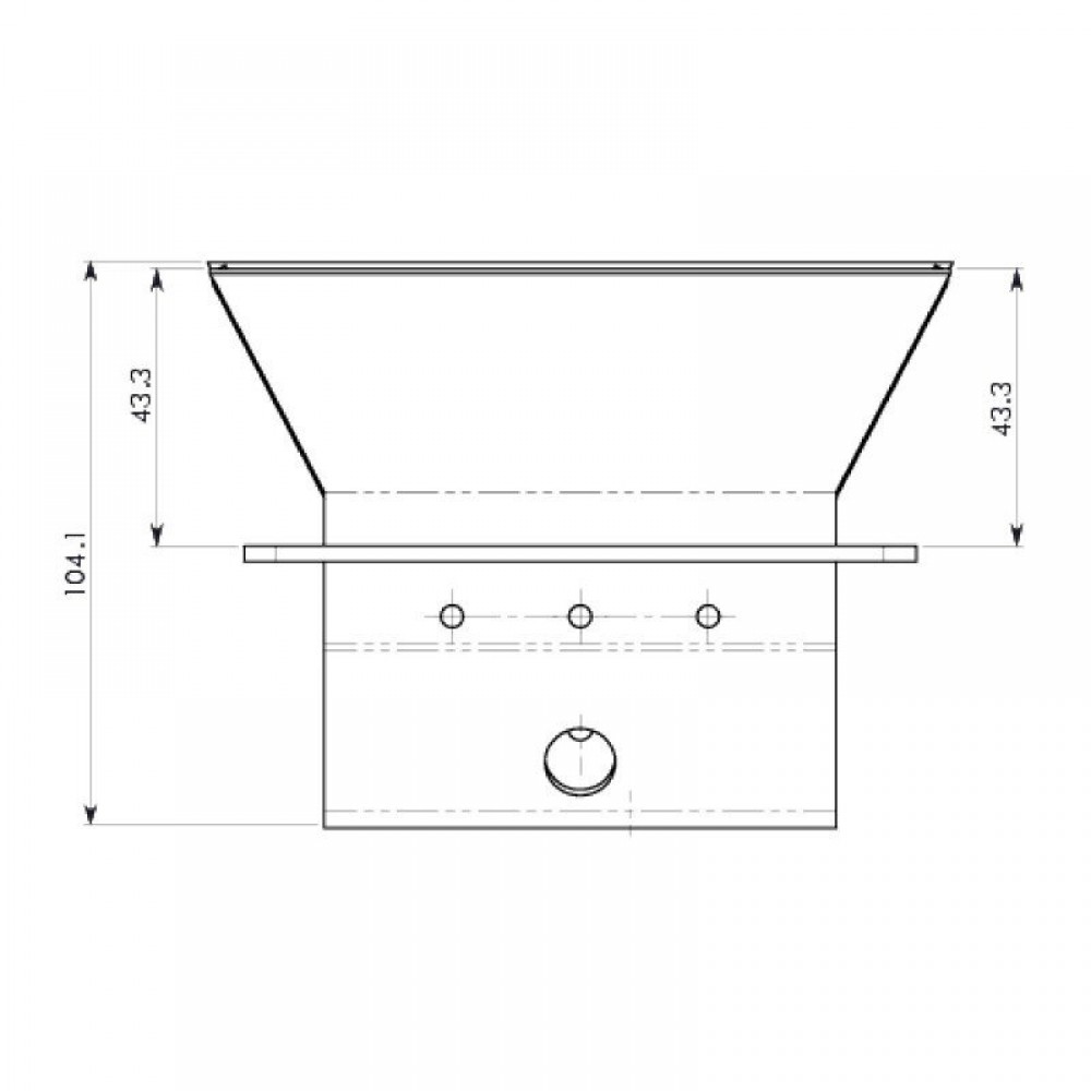 Stainless steel burn pot for pellet stoves Ecoteck, Ravelli and others | Burn Pots | Pellet Stove Parts |
