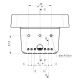 Cast iron burn pot for pellet stoves Ecoteck, Ravelli and others | Burn Pots | Pellet Stove Parts |