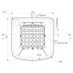 Cast iron burn pot for pellet stoves Ecoteck, Ravelli and others | Burn Pots | Pellet Stove Parts |